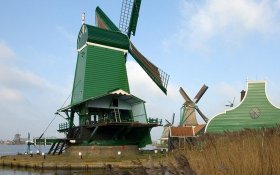 kincir angin belanda windmills sejarah zaanse schans characteristic kinderdijk